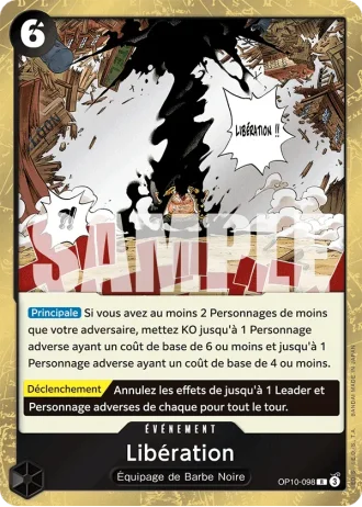 Libération (OP10-098) — Sang Royal (OP10)
