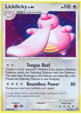 Lickilicky #12/132 — Secret Wonders