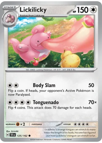 Lickilicky #125/162 — Temporal Forces