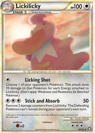 Lickilicky #38/102 — Triumphant