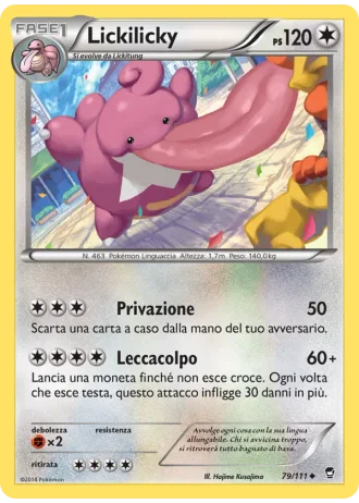 Lickilicky #79/111 — Colpi Furiosi