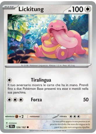 Lickitung #124/162 — Cronoforze