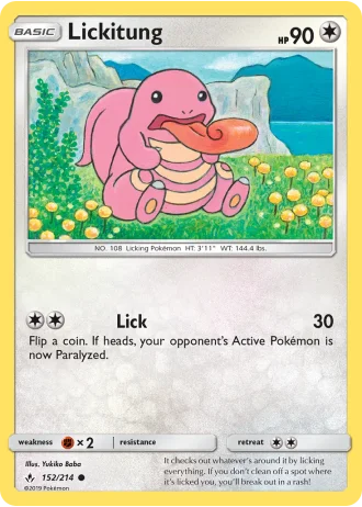 Lickitung #152 — Unbroken Bonds