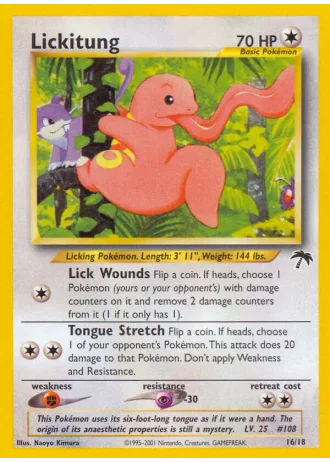 Lickitung #16 — Southern Islands