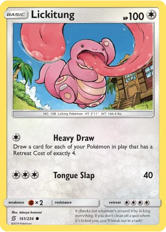 Lickitung #161/236 — Unified Minds