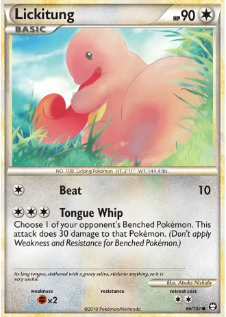 Lickitung #66/102 — Triumphant