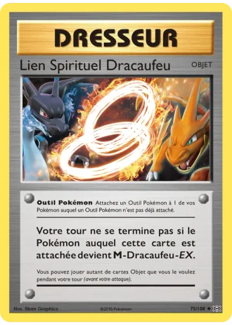 Lien Spirituel Dracaufeu #75/108 — Évolutions