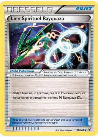 Lien Spirituel Rayquaza #87/108 — Ciel Rugissant