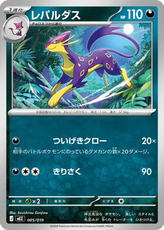Liepard #5/19 — Starter Set ex Zorua & Zoroark ex