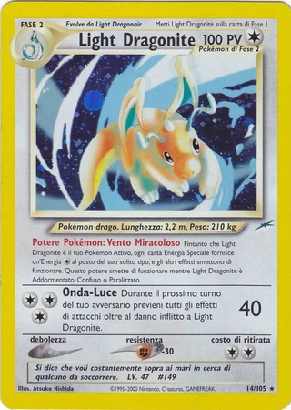 Light Dragonite #14 — Neo Destiny