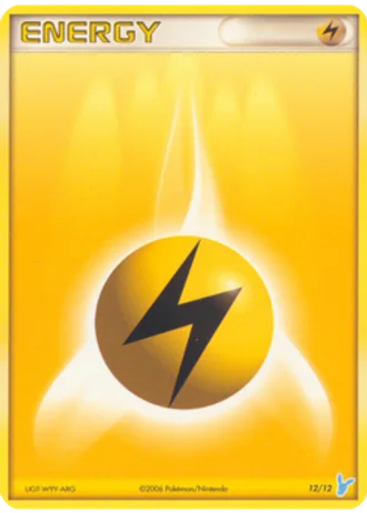 Lightning Energy #12 — EX trainer Kit 2 (Minun)