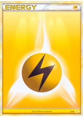 Lightning Energy #6 — HS trainer Kit (Raichu)