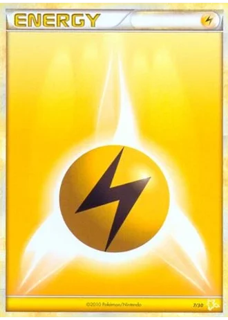 Lightning Energy #7 — HS trainer Kit (Raichu)