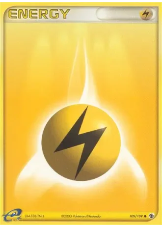 Lightning Energy (Professor Program 2004-05) #109/109 — Ruby & Sapphire