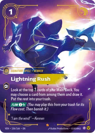 Lightning Rush #156/166 — Vendetta