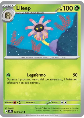 Lileep #005/142 — Corona Astrale