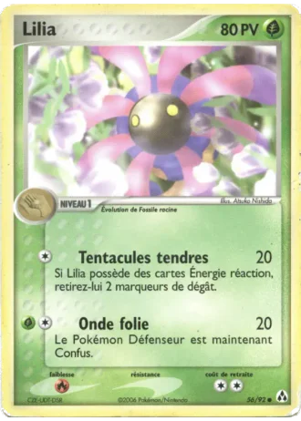Lilia #56/92 — EX Créateurs de légendes