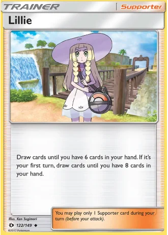 Lillie #122/149 — Sun & Moon