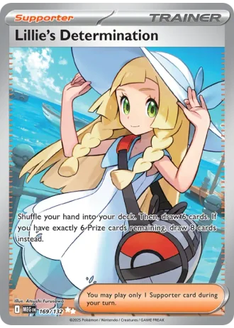 Lillie's Determination #169/132 — Mega Evolution