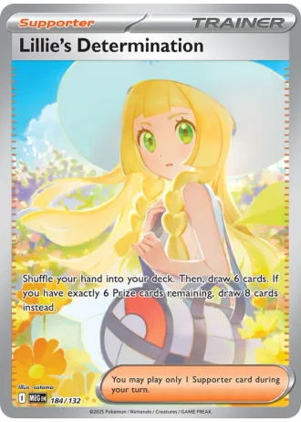 Lillie's Determination #184/132 — Mega Evolution