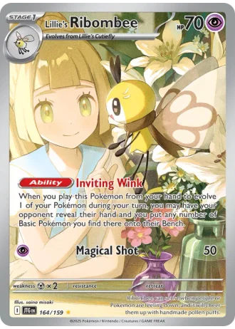 Lillie's Ribombee #164 — Journey Together