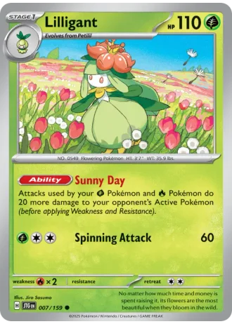 Lilligant #007/159 — Journey Together
