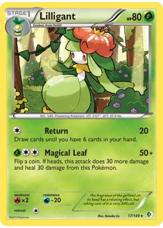 Lilligant #17/149 — Boundaries Crossed
