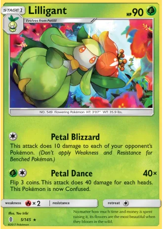 Lilligant #5/145 — Guardians Rising