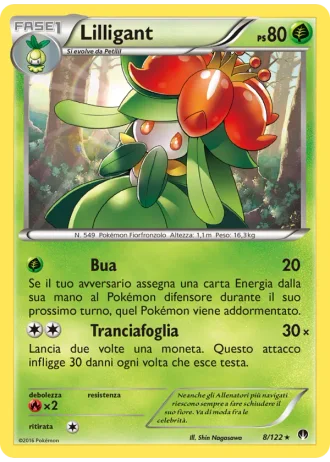 Lilligant #8/122 — Turbo Crash