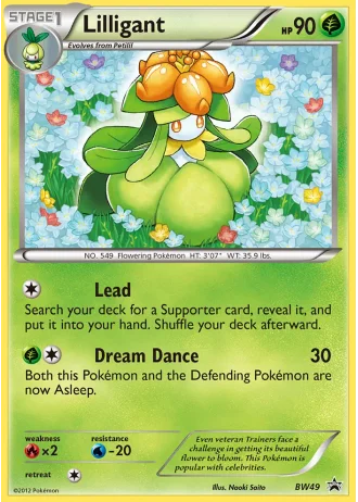 Lilligant BW49 — Black & White Promos