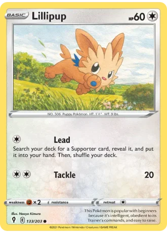 Lillipup #133/203 — Evolving Skies