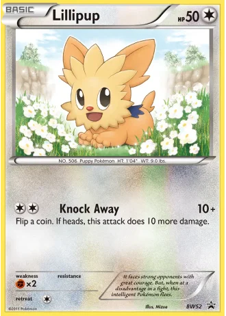 Lillipup BW52 — Black & White Promos