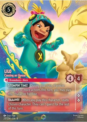 Lilo - Causing an Uproar #217/204 — Reign of Jafar