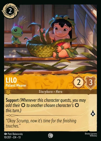 Lilo - Patient Weaver #10/261 — Attack of the Vine!