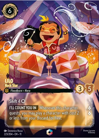 Lilo - Rock Star #223/204 — Winterspell