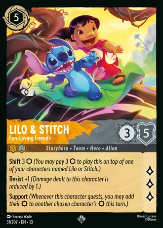 Lilo & Stitch - Fun-Loving Friends #31/261 — Attack of the Vine!