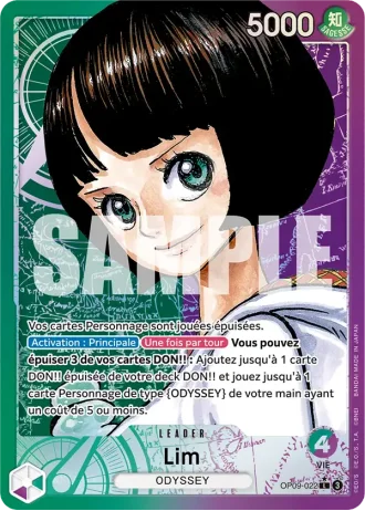 Lim (OP09-022) (Alternative Art) — Les Nouveaux Empereurs (OP09)
