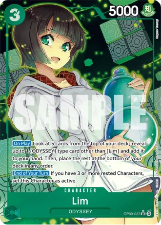 Lim (OP09-037) (Alternative Art) — Emperors in the New World (OP09)