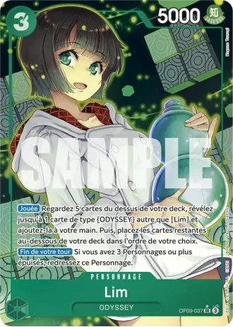 Lim (OP09-037) (Alternative Art) — Les Nouveaux Empereurs (OP09)