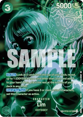 Lim (OP09-037) (Special Rare) — Legacy of the Master (OP12)