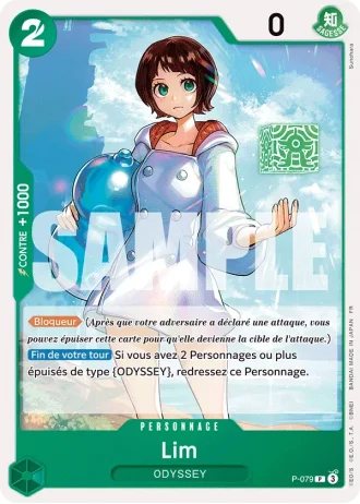 Lim (P-079) (Pirate Foil) — ONE PIECE CARD THE BEST vol.2 (PRB02)