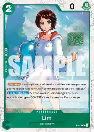 Lim (P-079) (Reprint) — ONE PIECE CARD THE BEST vol.2 (PRB02)
