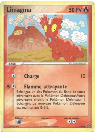 Limagma #72/97 — EX Dragon