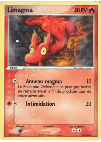 Limagma #75/107 — EX Deoxys