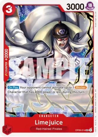 Limejuice (OP09-014) (Reprint) — One Piece Card The Best Vol.2(PRB02)