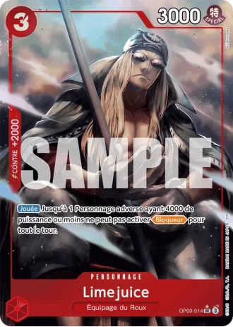Limejuice (OP09-014) (Reprint) — ONE PIECE CARD THE BEST vol.2 (PRB02)