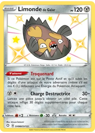 Limonde de Galar SV088/122 — Coffre Chromatique (Destinées Radieuses)