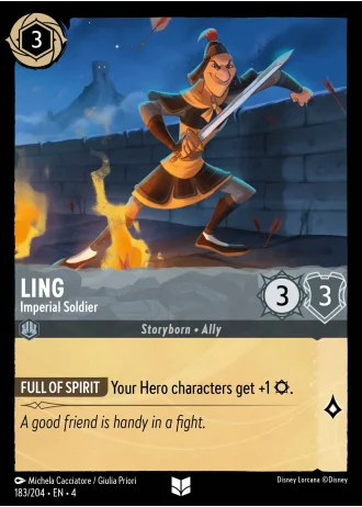 Ling - Imperial Soldier #183/204 — Ursula's Return