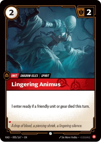 Lingering Animus #005/167 — Radiance