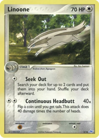 Linoone #3 — EX trainer Kit (Latios)